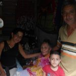 Yadira, Yiya, Agne y el hijo de Agne / Foto: Cortesía del autor