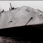 Buque Habana, hundido en el puerto de Namibe 1988