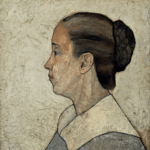 AF Retrato de la madre del artista Nº3