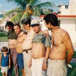 Santiago, Adriano, Curry, Carballea, Juan Pin y Eduardo Corzo. Cortesia del entrevistado (1)