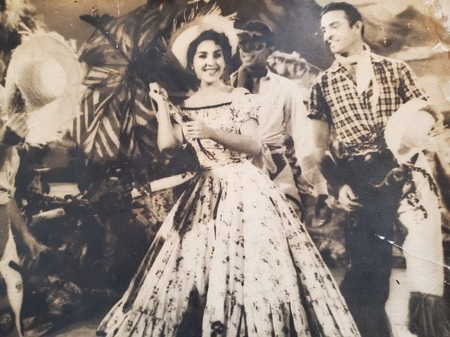 Nina Acosta de solista cerca de 1958 / Foto: Cortesía de la entrevistada