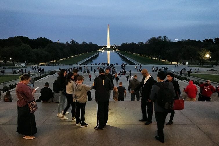 Vista desde el Lincoln Memorial / Foto: Cortesía de la autora