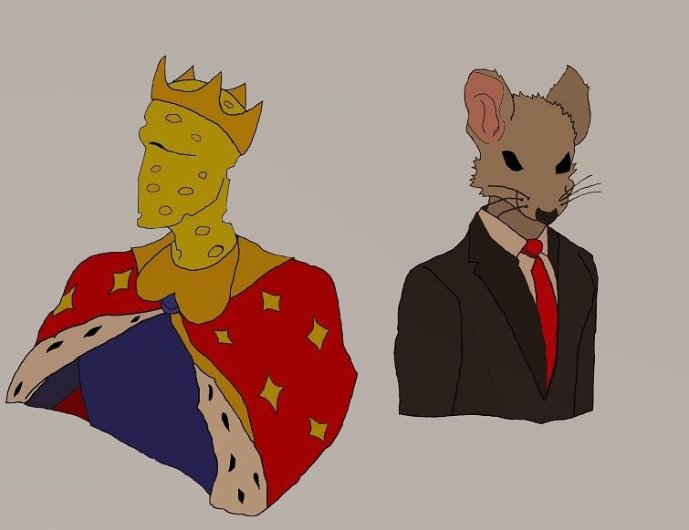 El Presidente y el Rey del Queso / Ilustración: El Estornudo