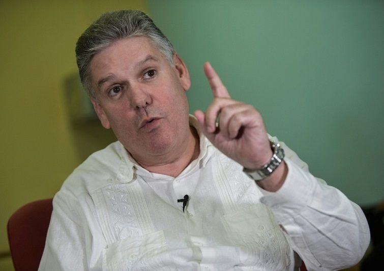Alejandro Gil, ministro de Economía y Planificación de Cuba. YAMIL LAGE AFP
