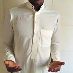 Aliou Cande, in white robe, via Jacaria