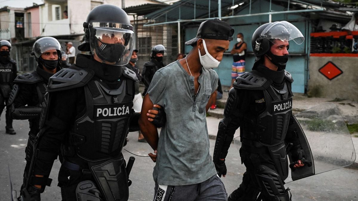 Detenciones el 11J / Foto: AFP