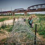 Arrival of immigrants through Eagle Pass