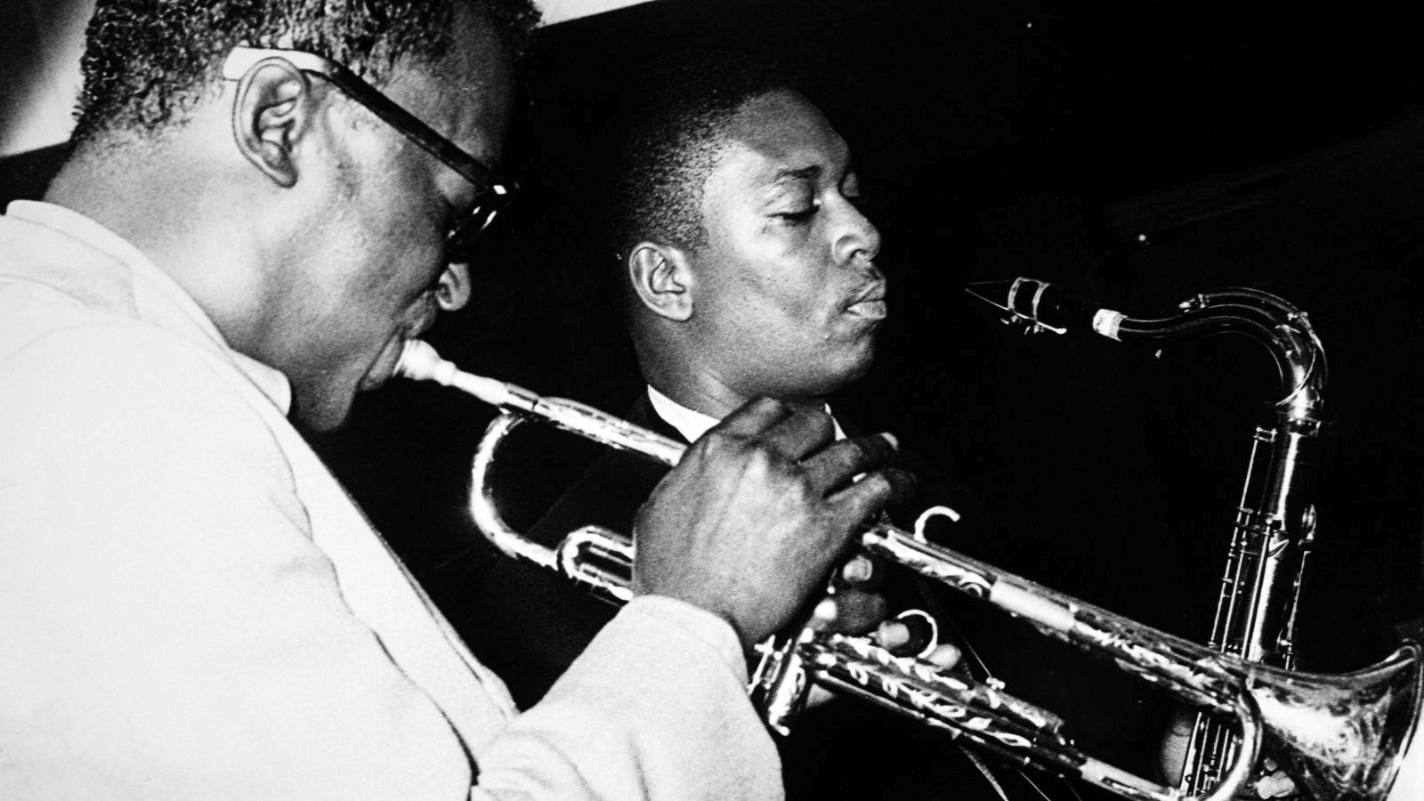 Miles Davis y John Coltrane