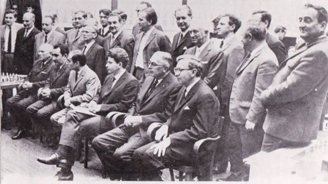 Participantes en el Match URSS-Resto del Mundo 1970: Foto: Vía Infobae