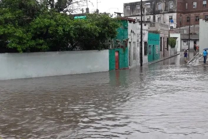 Inundación en Camagüey