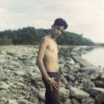 Retrato a estudiante de tecnologico en la Costa, La Habana,Cuba, 2021.