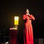 Performance de Alberto en la Monstra Cabaret, donde encarna a Pecado 12