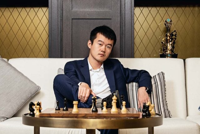 El ajedrecista chino, Ding Liren / Imagen: Steve Bonhage