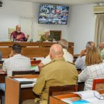 Reunión del primer ministro de Cuba con los gobernadores de cada provincia y el intendente de la Isla de la Juventud