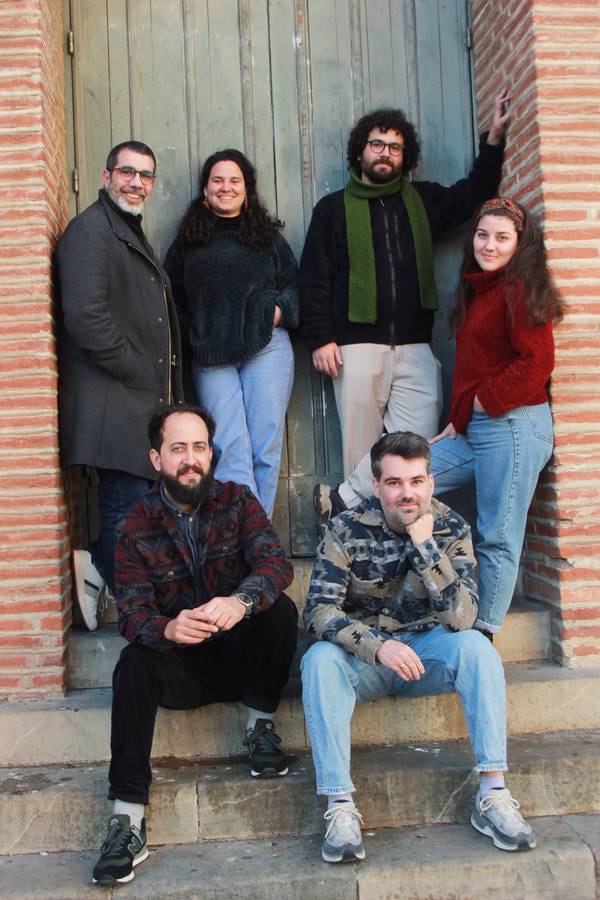 Boris Prieto, Daniela Muñoz, José Luis Aparicio, Leila Montero, Alejandro Alonso y Gabriel Alemán en Cinelatino Rencontres Toulouse