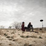 Daniela y Sergio Fernández grabando ambientes para ‘4 Hoyos’-5