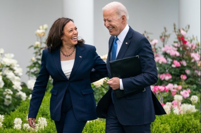 Kamala Harris y Joe Biden