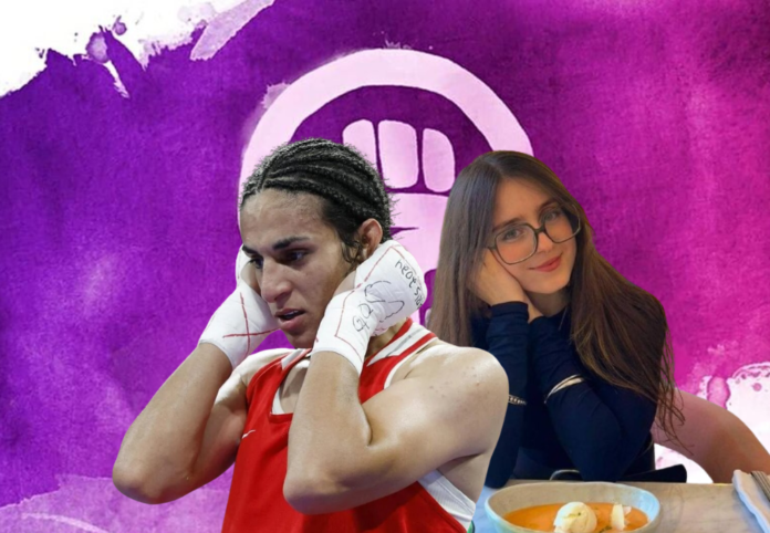 La boxeadora Imane Khelif y la influencer Rocío Bueno (Roro) / Imagen: Fotomontaje