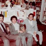 Reinaldo García Ramos con Reinaldo Arenas y Roberto Valero, abril de 1983