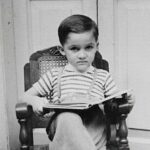 Reinaldo García Ramos, de niño