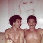 Reinaldo García Ramos junto a Reinaldo Arenas; 16 de julio de 1983