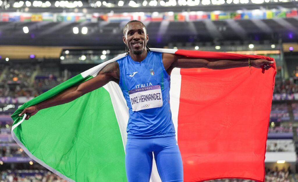 Andy Díaz, medallista de bronce en Paris 2024 representando a Italia