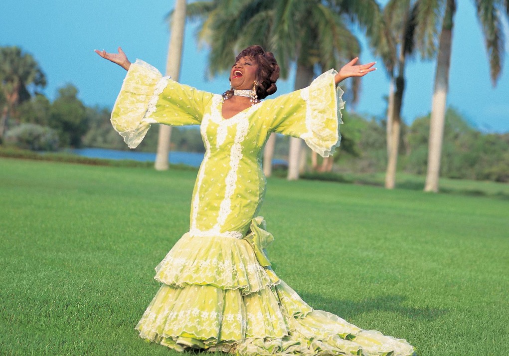 Celia Cruz en Fairchild Tropical Botanic Garden (detalle) / Foto: Alexis Rodríguez-Duarte