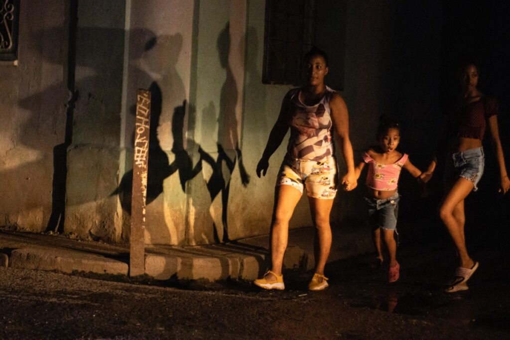 Apagón. La Habana Vieja, 20 de octubre de 2024.