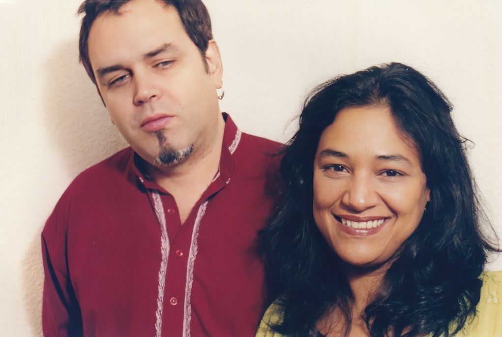 Gema y Pavel en Madrid, 2004