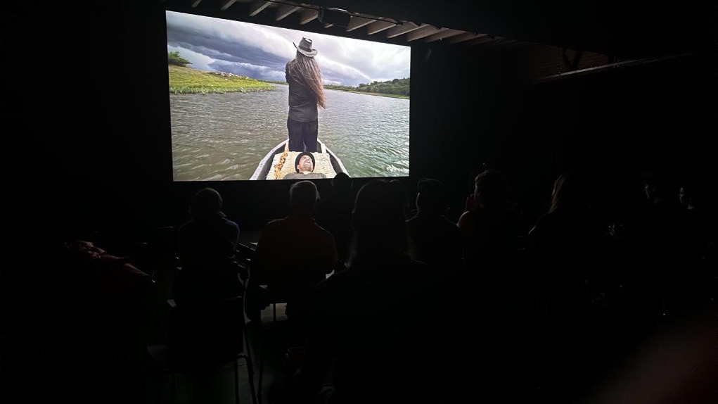 Proyección durante el IV Festival de Cine INSTAR (2023)