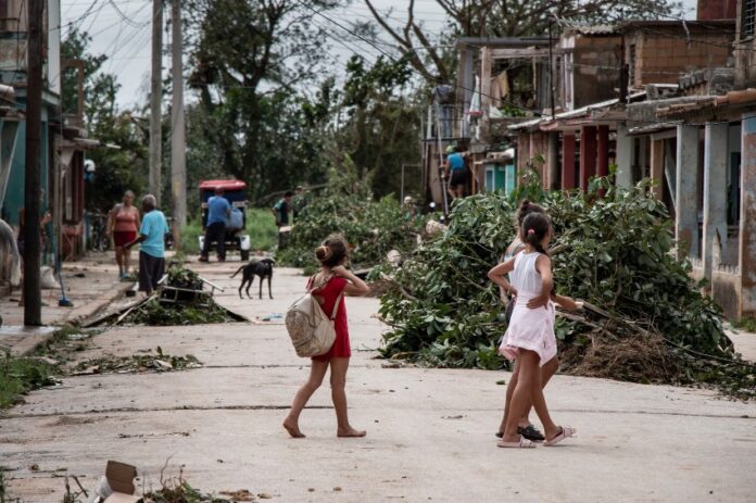 Tras el paso del huracán Rafael por Artemisa, Cuba (7 de noviembre de 2024)