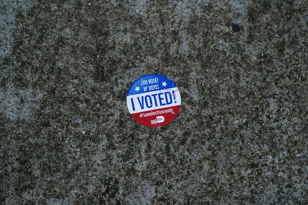 «I Voted»; Miami, noviembre de 2024