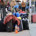 Migrantes en la frontera sur