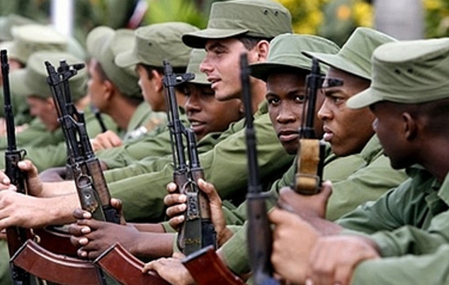 Jóvenes cubanos en el Servicio Militar / Foto: Radio Sagua