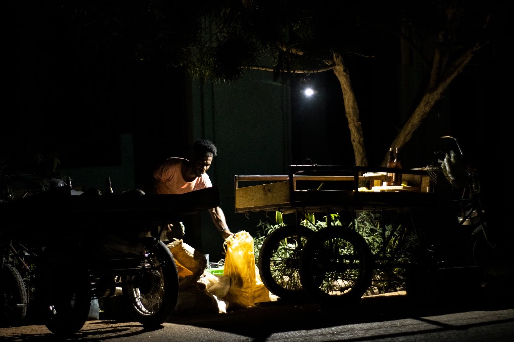 Apagón masivo; La Habana, marzo de 2025 / Foto: Marcel Villa