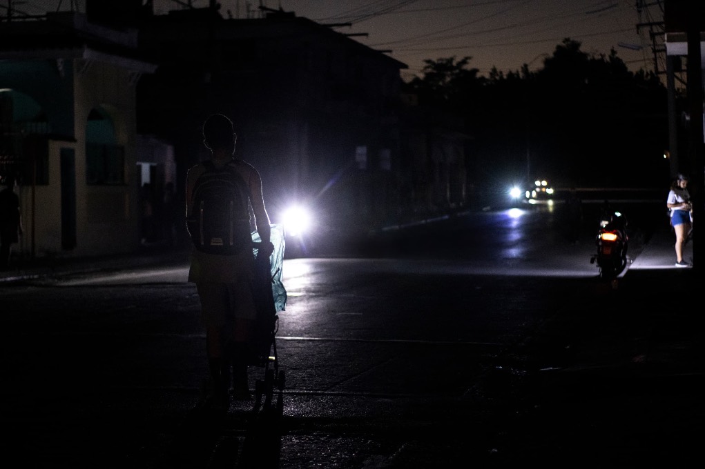 Apagón masivo; La Habana, marzo de 2025 / Foto: Marcel Villa