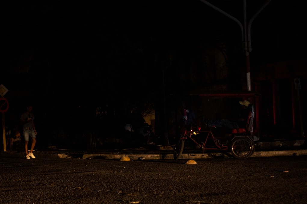 Apagón masivo; La Habana, marzo de 2025 / Foto: Marcel Villa