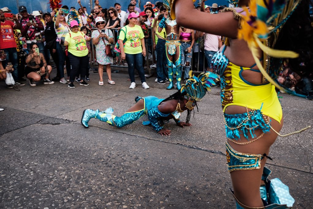 Linda Esperanza Aragón. Carnaval de Barranquilla (Colombia).