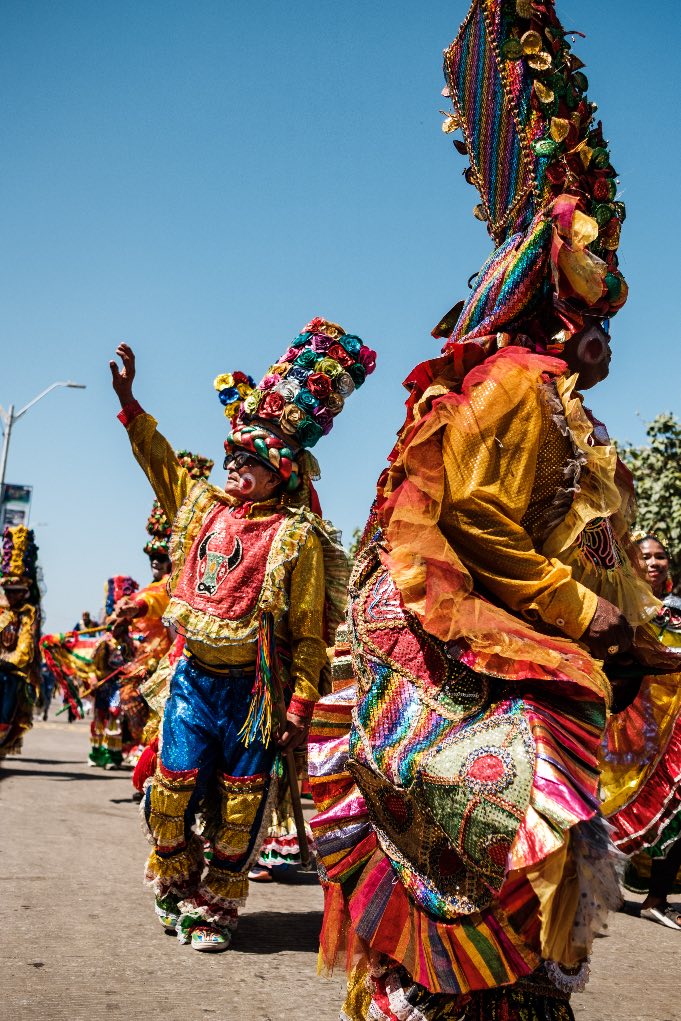 Linda Esperanza Aragón. Carnaval de Barranquilla (Colombia).
