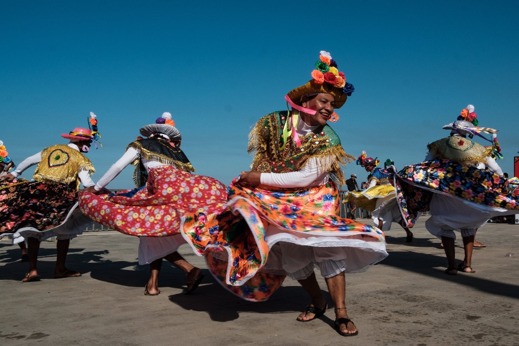 Linda Esperanza Aragón. Carnaval de Barranquilla (Colombia).