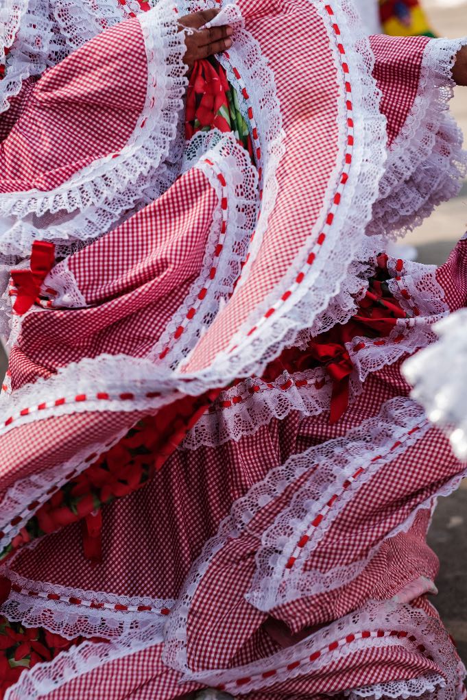 Linda Esperanza Aragón. Carnaval de Barranquilla (Colombia).