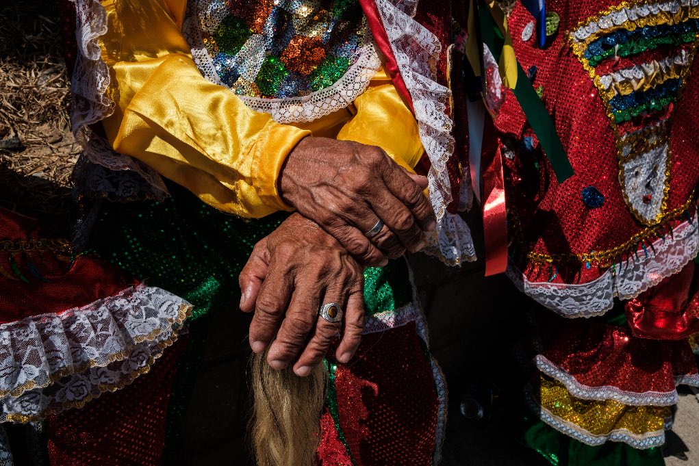 Linda Esperanza Aragón. Carnaval de Barranquilla (Colombia).