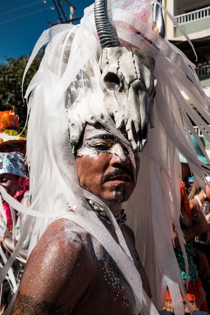 Linda Esperanza Aragón. Carnaval de Barranquilla (Colombia).