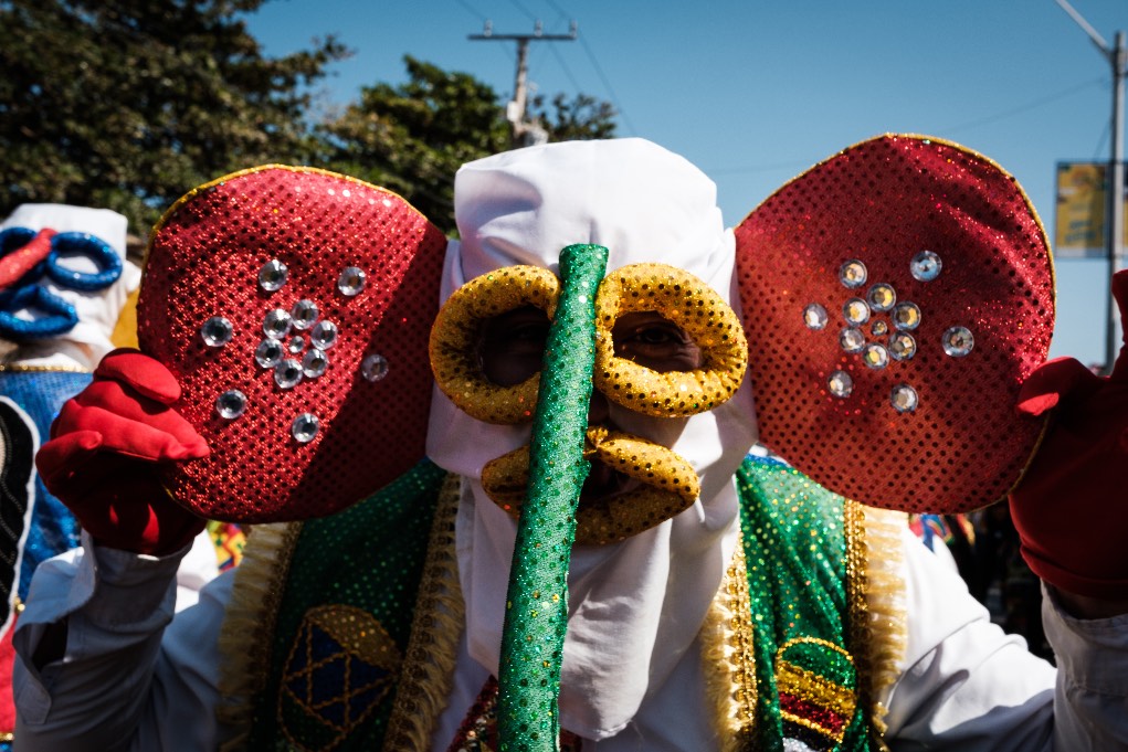 Linda Esperanza Aragón. Carnaval de Barranquilla (Colombia).