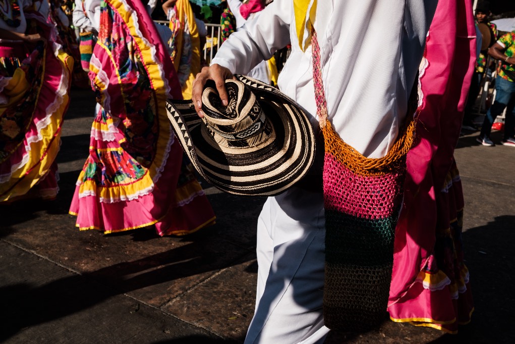 Linda Esperanza Aragón. Carnaval de Barranquilla (Colombia).