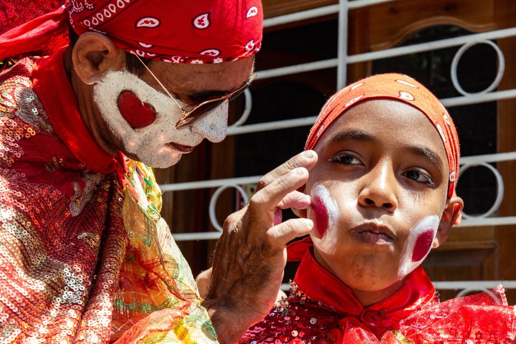 Linda Esperanza Aragón. Carnaval de Barranquilla (Colombia).