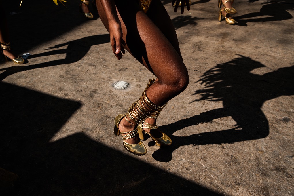 Linda Esperanza Aragón. Carnaval de Barranquilla (Colombia).