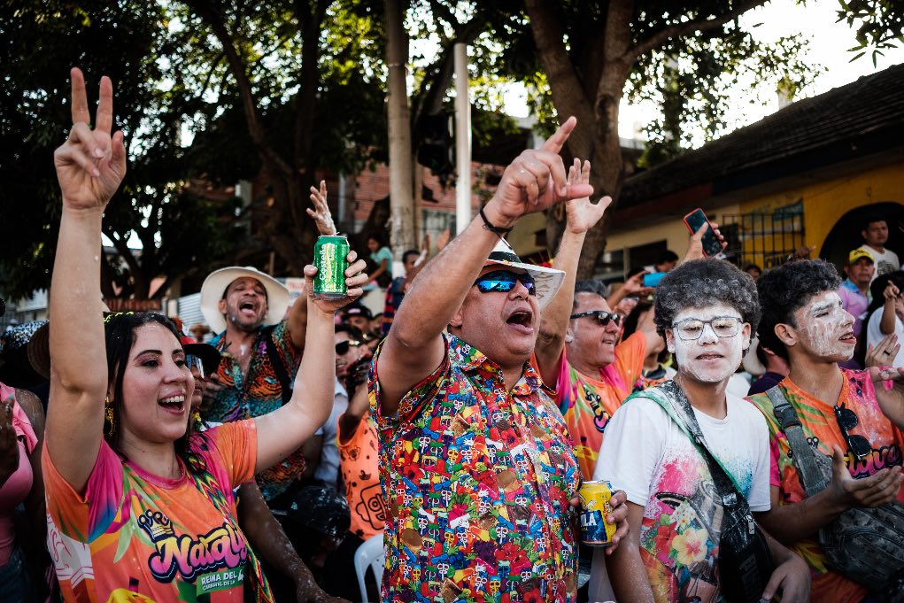 Linda Esperanza Aragón. Carnaval de Barranquilla (Colombia).