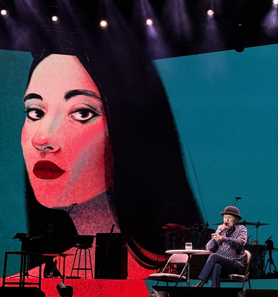 Joaquín Sabina en el Madison Square Garden de Nueva York. Tour Hola y Adiós; 1 de marzo de 2025