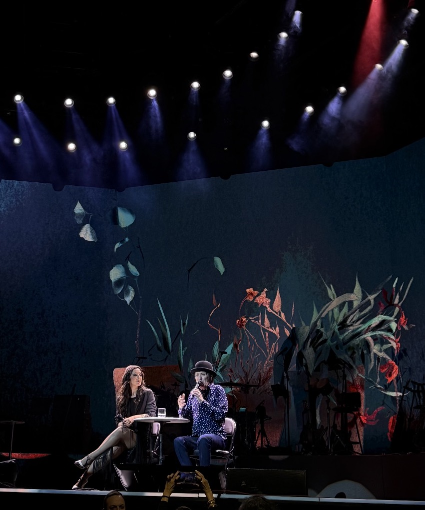 Joaquín Sabina en el Madison Square Garden de Nueva York. Tour Hola y Adiós; 1 de marzo de 2025